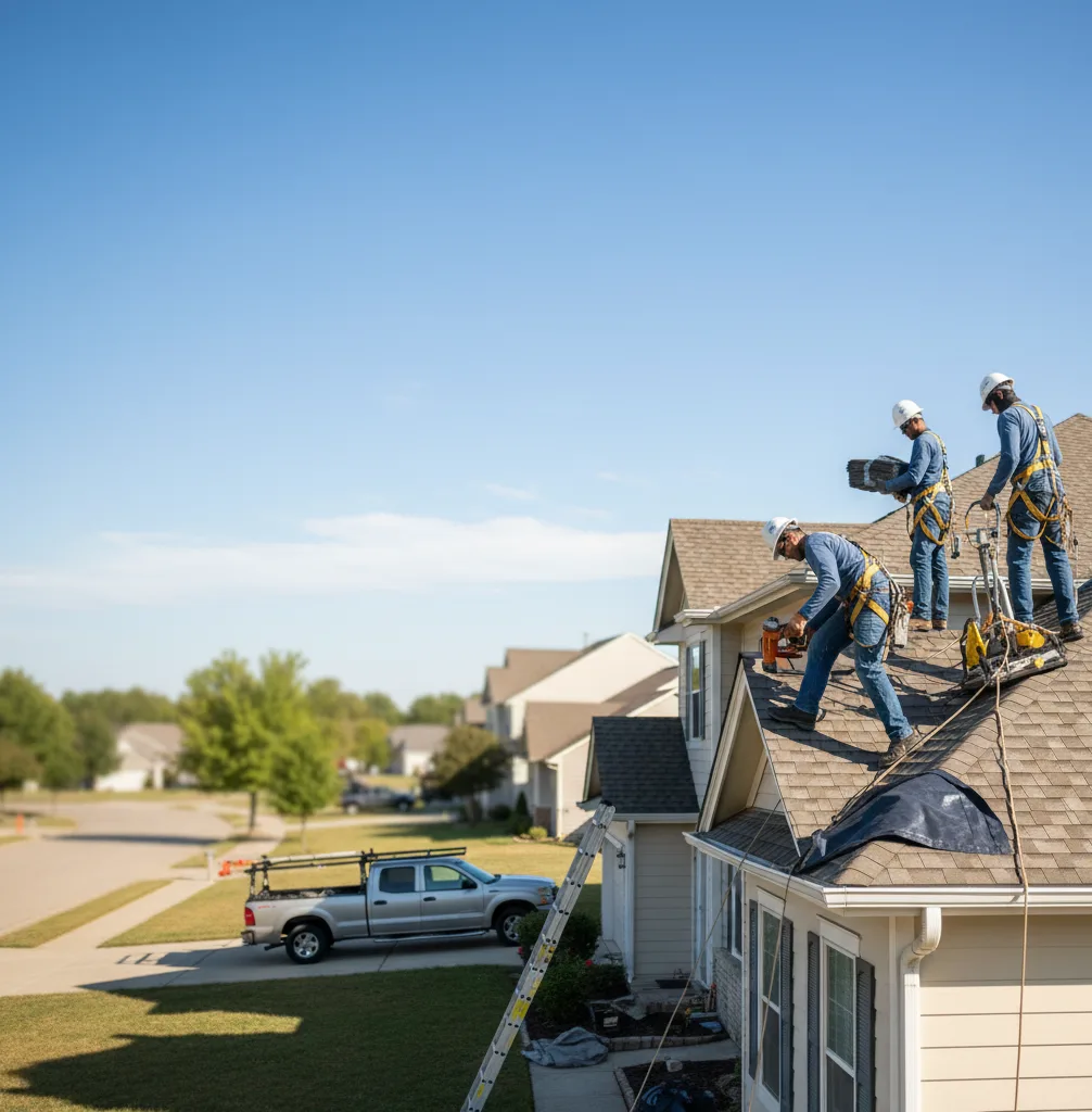 Roof Repair in Douglass